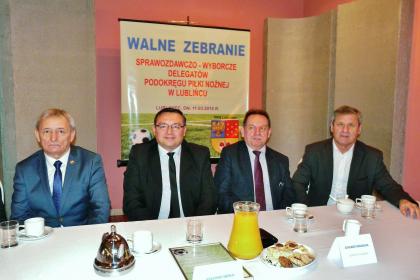 Walne Zebranie Sprawozdawczo-Wyborcze Delegatów Podokręgu Piłki Nożnej w Lublińcu