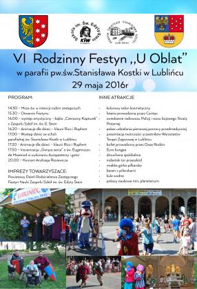 VI Rodzinny Festyn 'U Oblat'