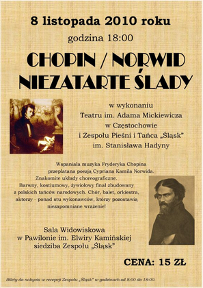 Chopin/Norwid niezatarte ślady