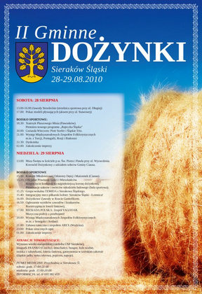 II Gminne Dożynki - Sieraków Śląski - 28-29.08.2010