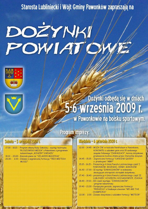 Dożynki Powiatowe - Pawonków