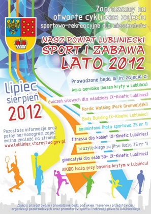 Nasz Powiat Lubliniecki - sport i zabawa - lato 2012