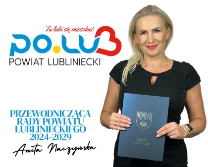 Dyżur Przewodniczącego Rady Powiatu w Lublińcu – Pani Anity Naczyńskiej w dniu 3 czerwca 2024 r. w godzinach 13:00 - 15:00 nie odbędzie się