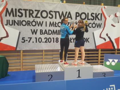 Zawodniczka STB Energia podwójną medalistą na Mistrzostwach Polski Juniorów