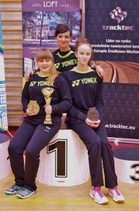 Badmintonowe złoto i brąz w Mistrzostwach Polski Młodzików