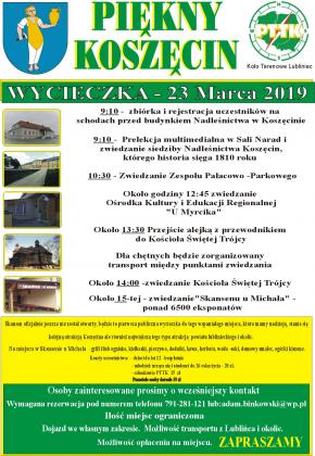Piękny Koszęcin - wycieczka - 23 Marca 2019