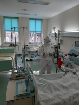 W Szpitalu Powiatowym w Lublińcu leczymy pacjentów z covidem
