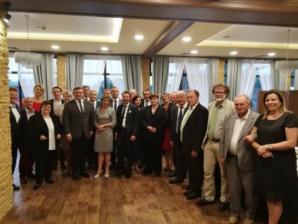Przedstawiciele partnerskiego powiatu Lörrach z wizytą w Lublińcu