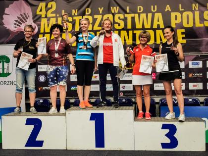 Sukces lublinieckich badmintonistów na Mistrzostwach Polski Seniorów