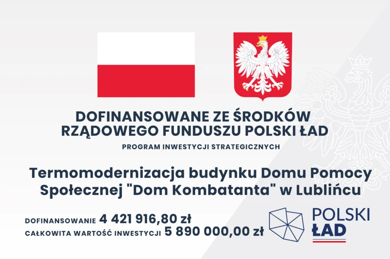 Termomodernizacja budynku Domu Pomocy Społecznej 