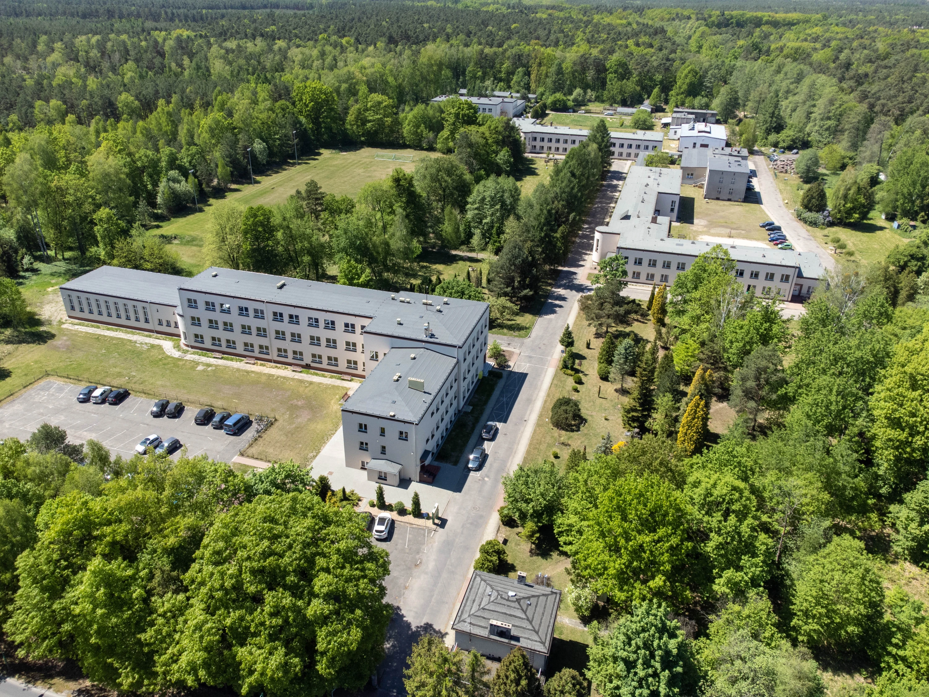 Zakończyły się prace związane z wymianą dachu budynku kuchni w Specjalnym Ośrodku Szkolno-Wychowawczym w Lublińcu